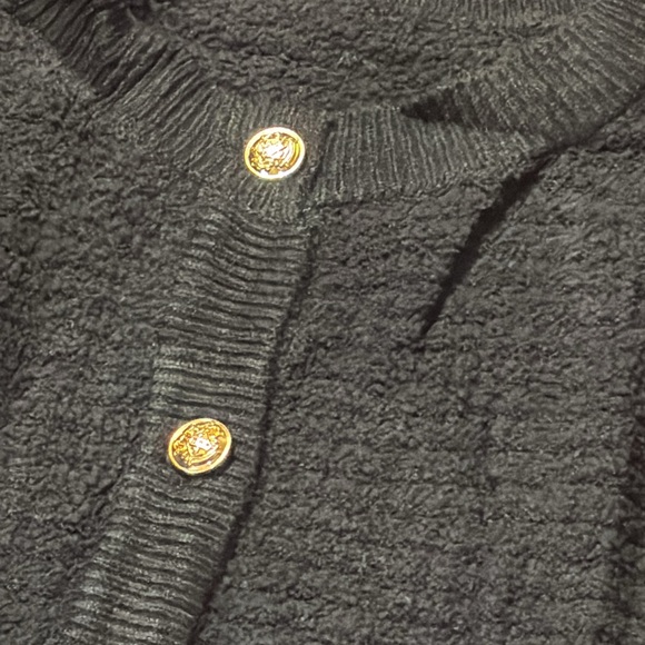 Women's Black Button-Up Vest - Picture 11 of 13